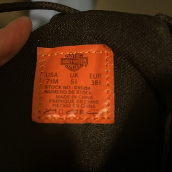 Women’s Harley Davidson Riding Boots - Picture 10 of 15